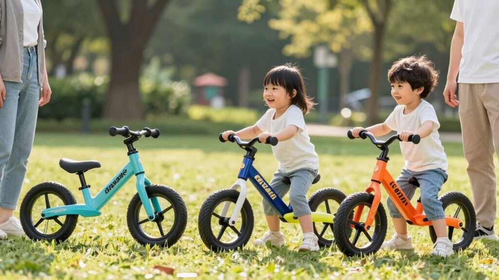 lightweight balance bike features