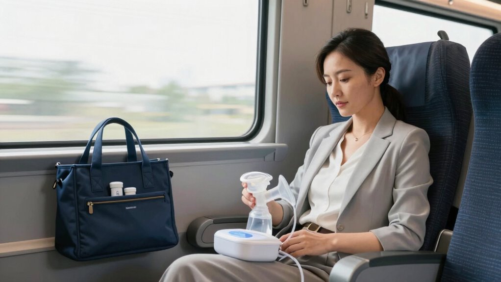 maintain consistent pumping schedule