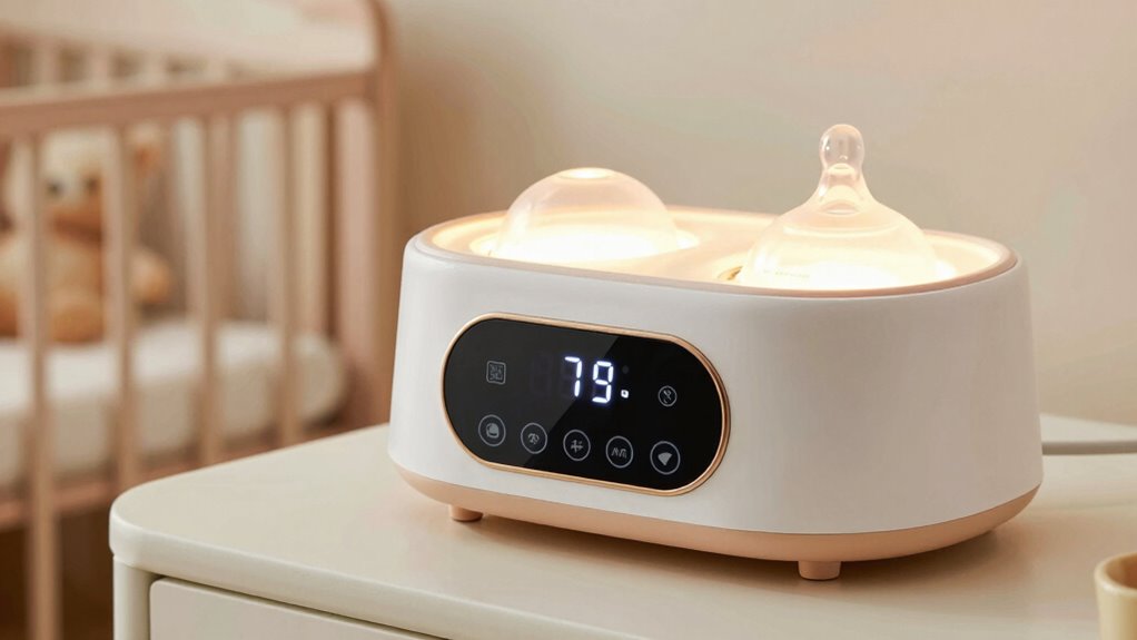 monitor milk temperature precisely