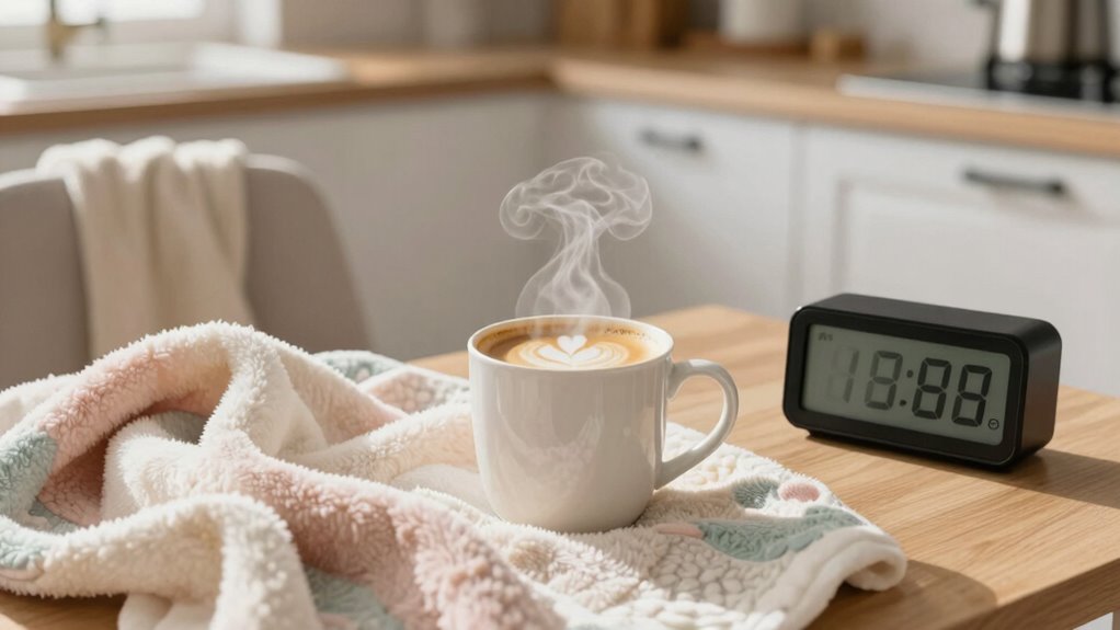 morning coffee boosts sleep