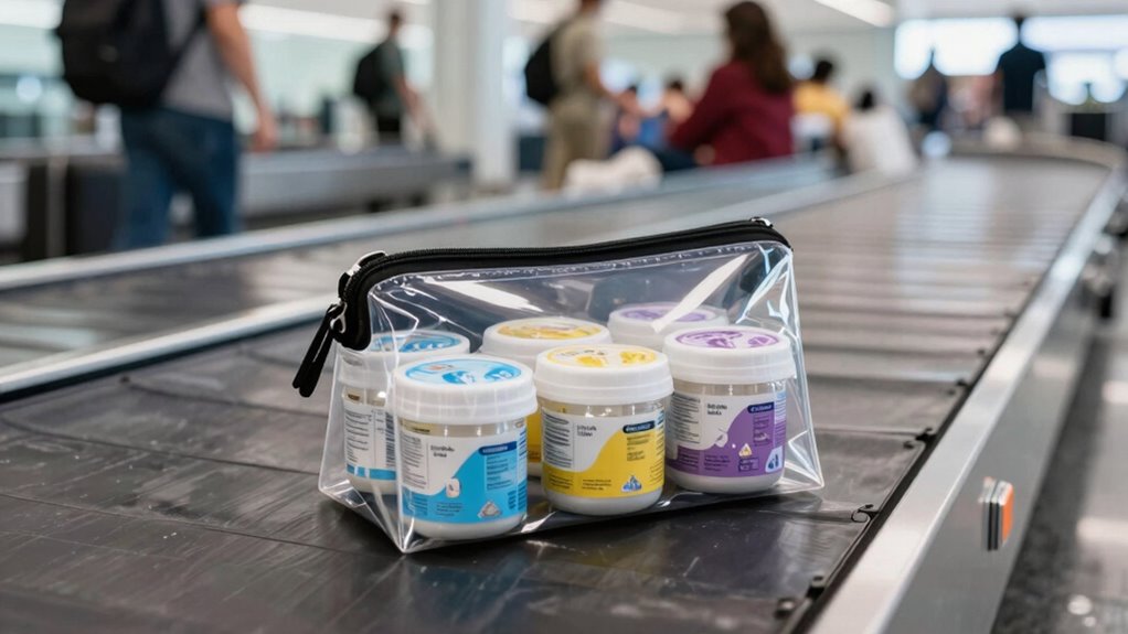 pack formula securely accessible