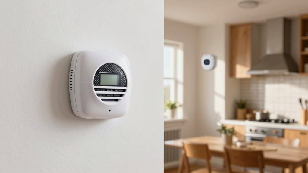 place detectors away from vents