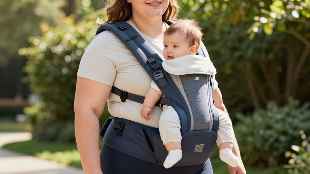 plus size baby carriers