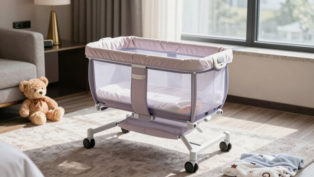 portable safe comfortable bassinet
