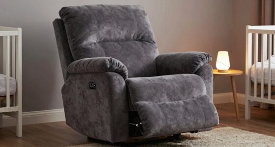 power recliner nursery gliders