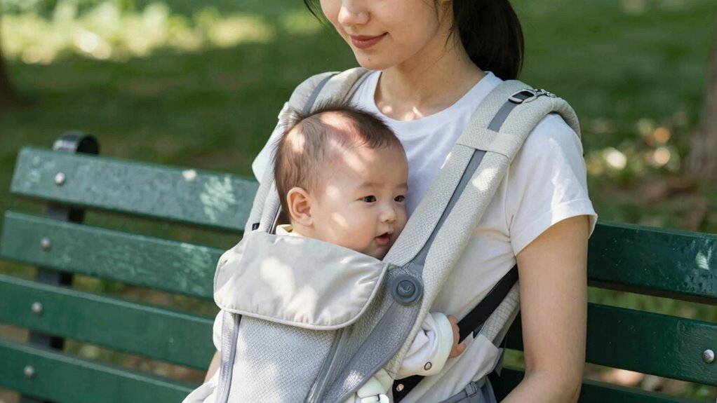 proper babywearing posture techniques