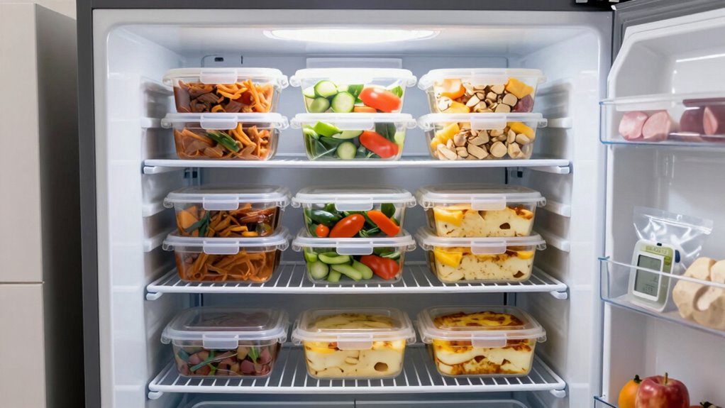 proper freezer meal storage