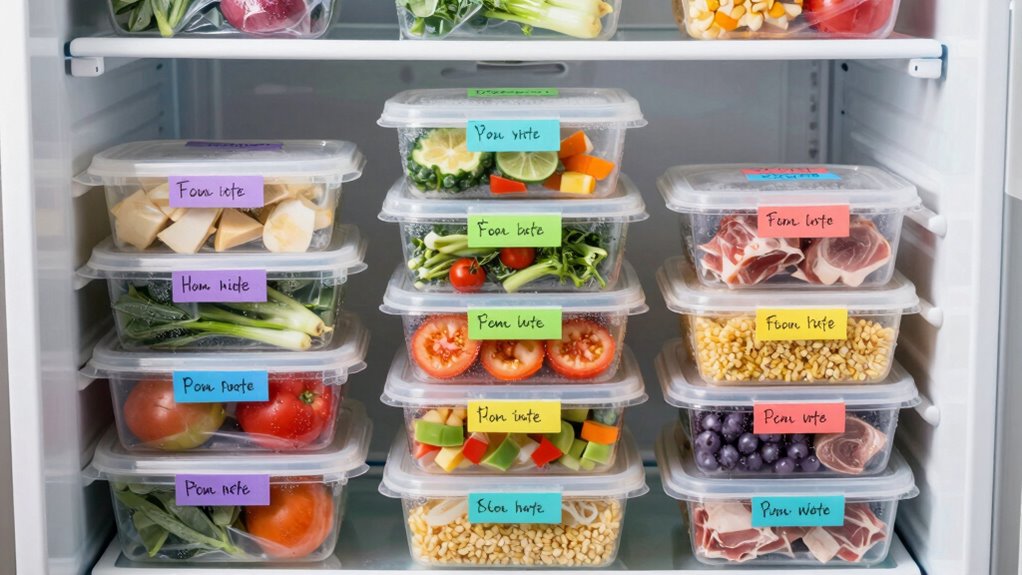 proper freezer meal storage