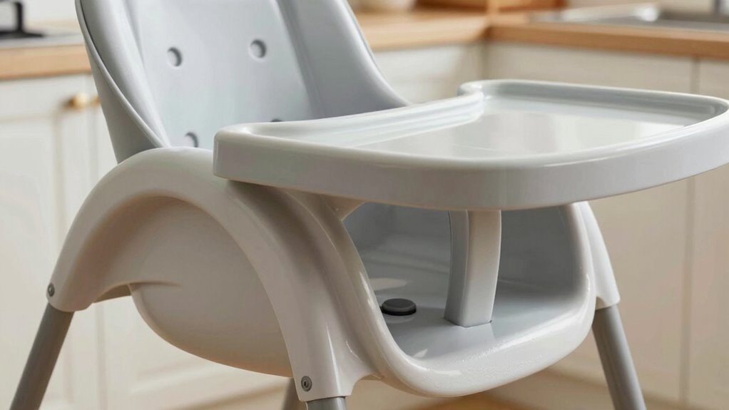 proper high chair setup