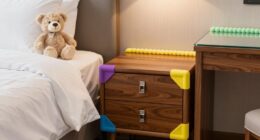 quick hotel room baby proofing