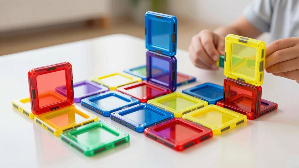 quick magnetic tile activities