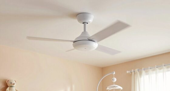 quiet nursery ceiling fans
