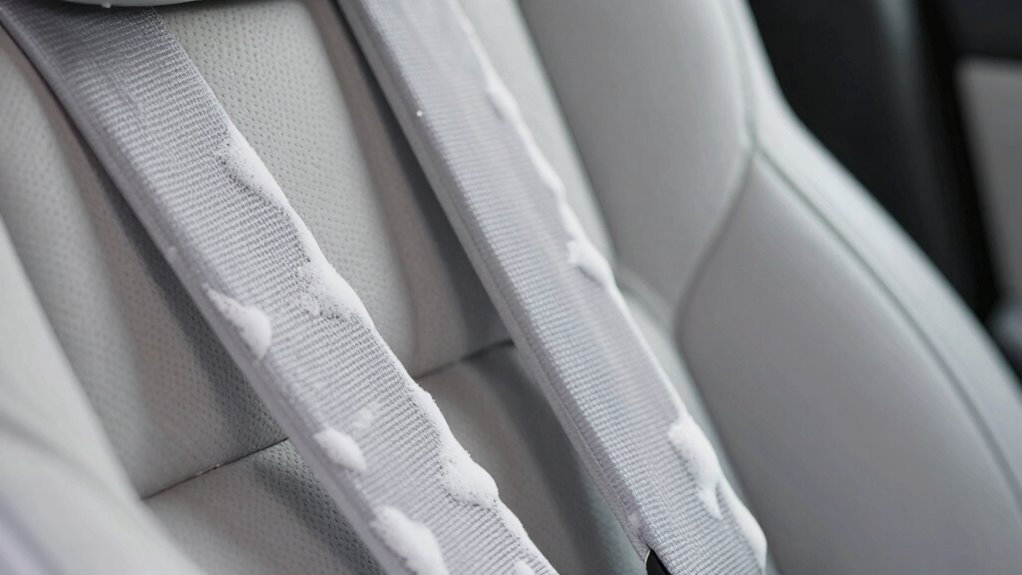 safe car seat strap cleaning