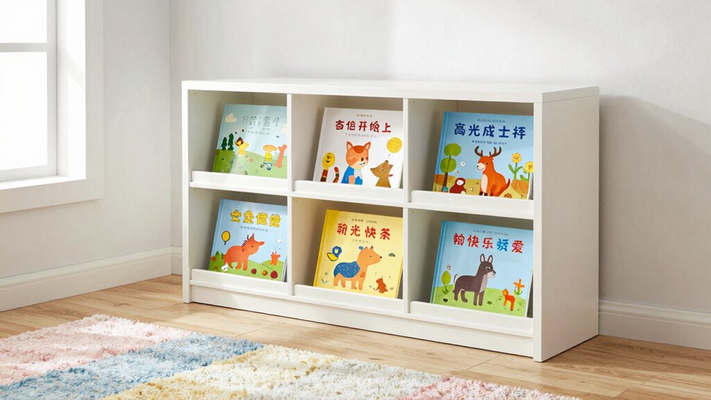safe toddler bookcase choices