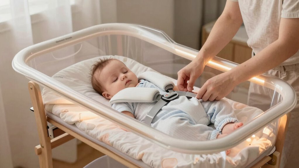secure bassinet safe sleep