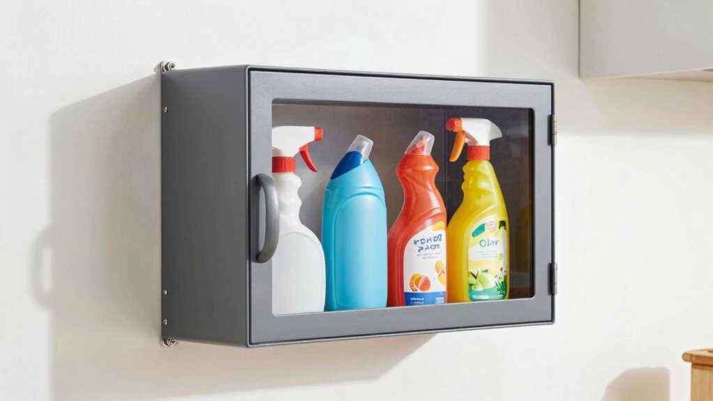 secure childproof storage installation