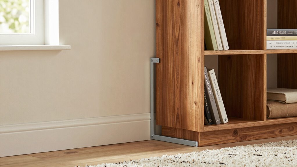 secure furniture to walls