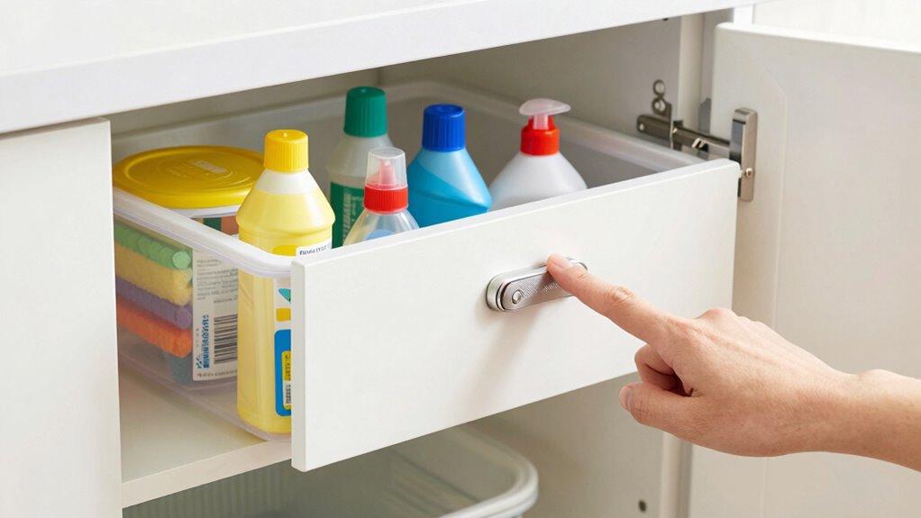 secure labels and locks