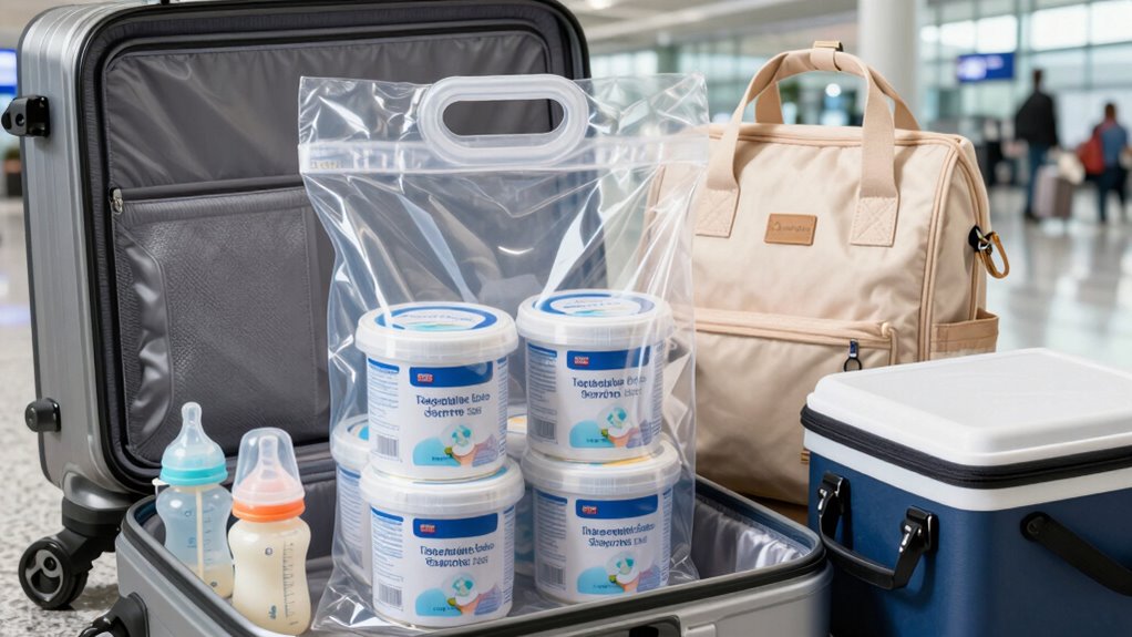 secure organized formula storage