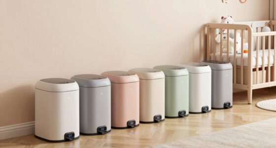 smart trash cans for odor