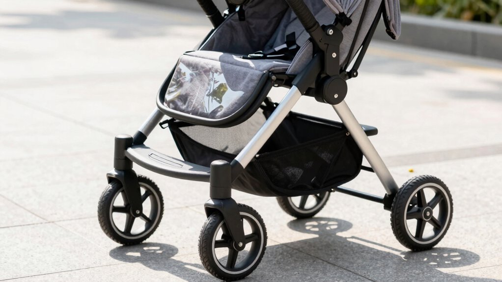 stable maneuverable stroller performance