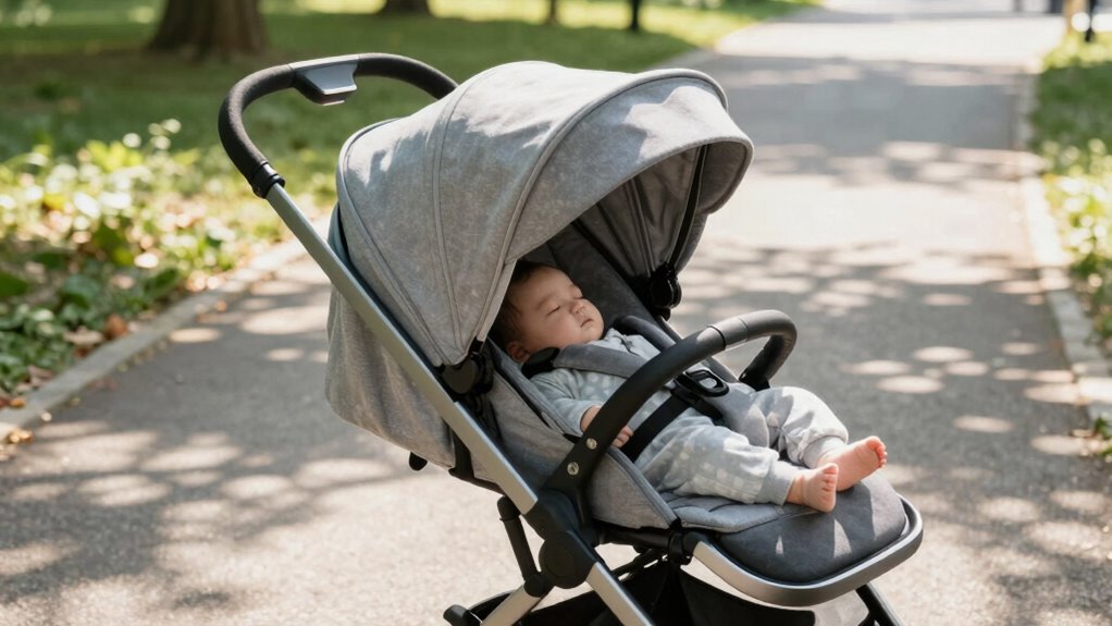 stroller support for naps
