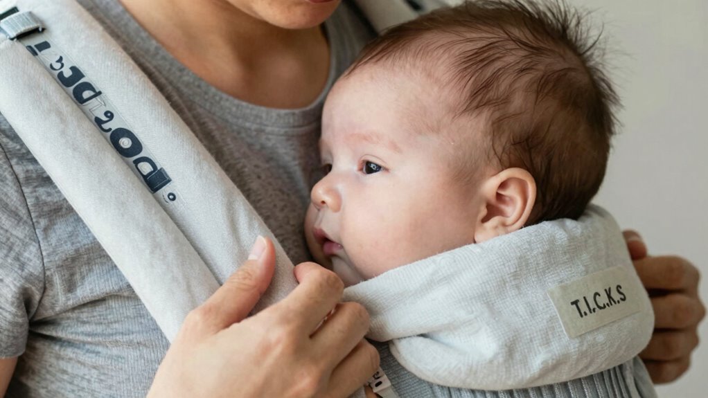 support baby s head securely