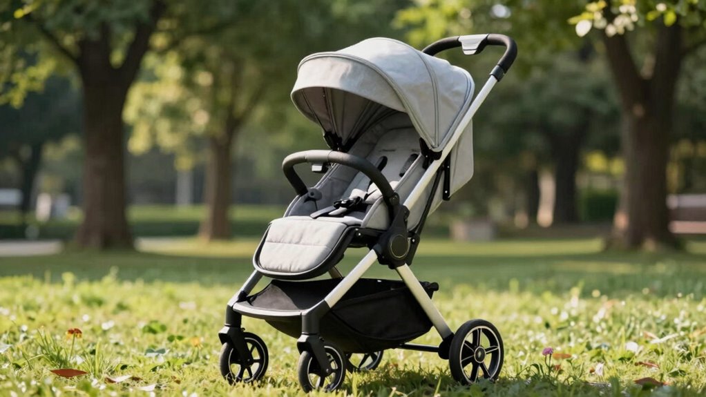 tall parent stroller features