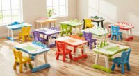 toddler ergonomic desk sets
