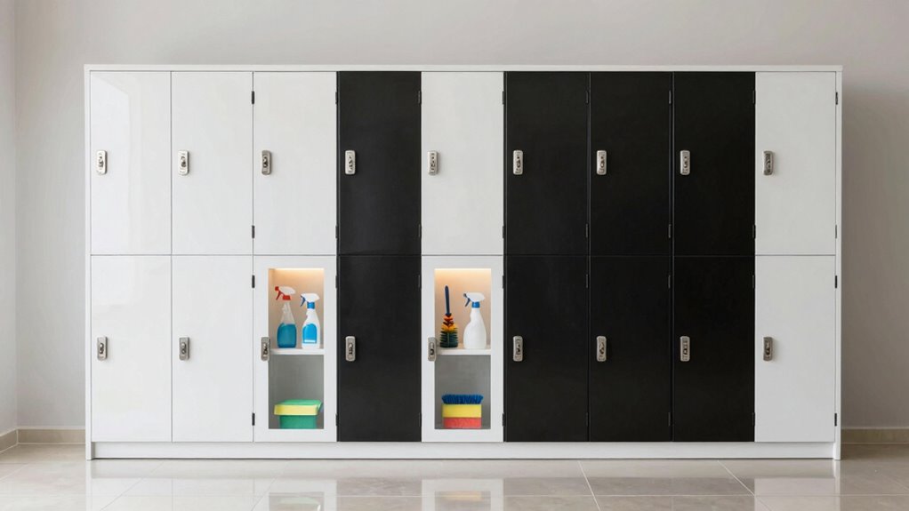 top cleaning supply cabinets