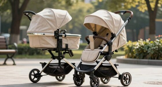 top convertible double strollers