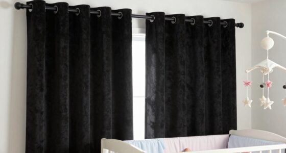 top nursery blackout curtains