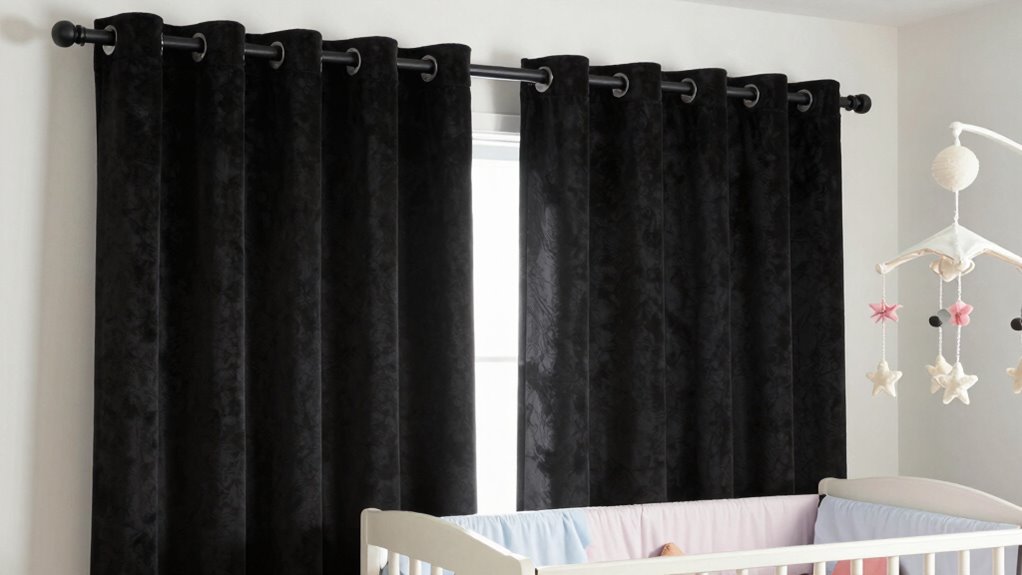 top nursery blackout curtains