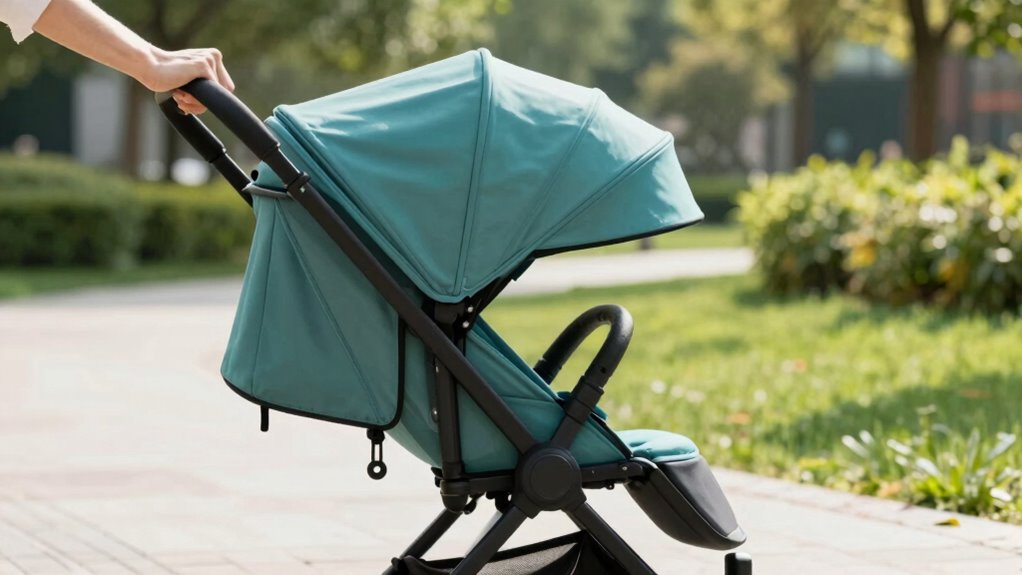 top one hand fold strollers
