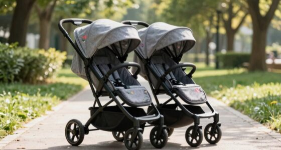 top sibling double strollers