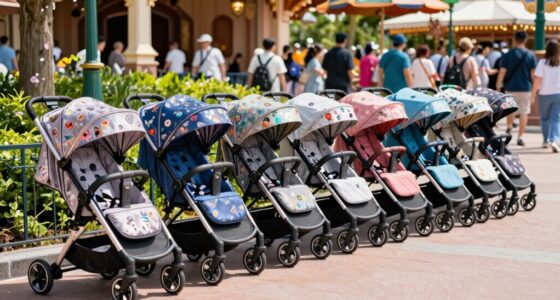 top strollers for theme parks