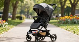 top strollers with large baskets