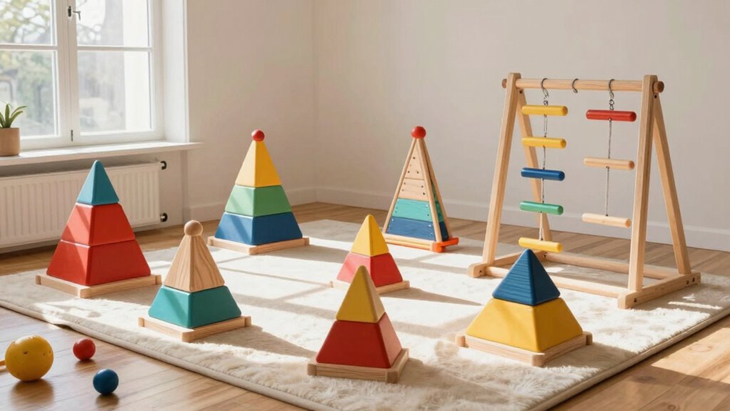 top wooden climbing sets