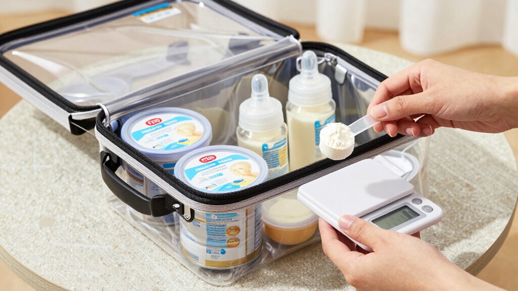 travel formula storage tips