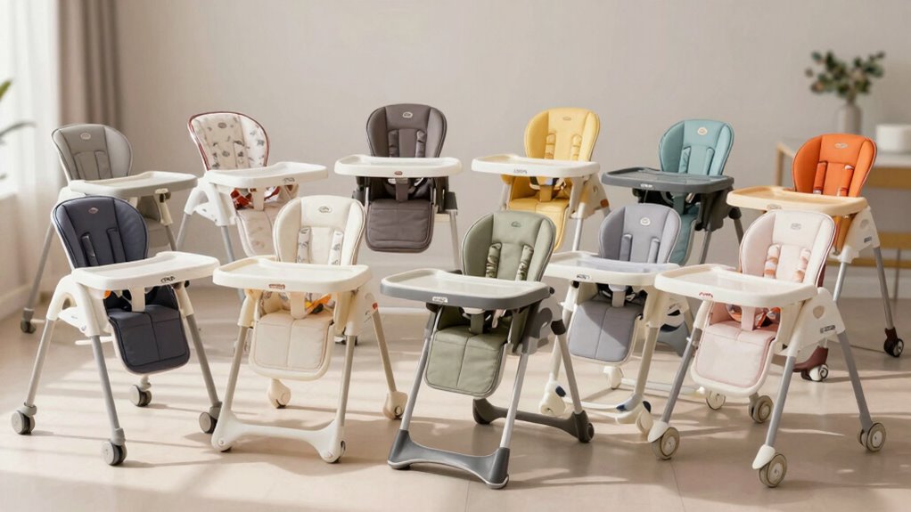 travel friendly booster high chairs