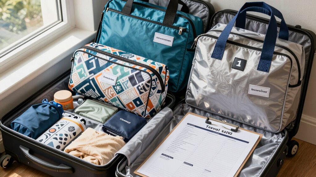 travel organizer bag essentials
