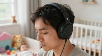 using headphones safely around infants