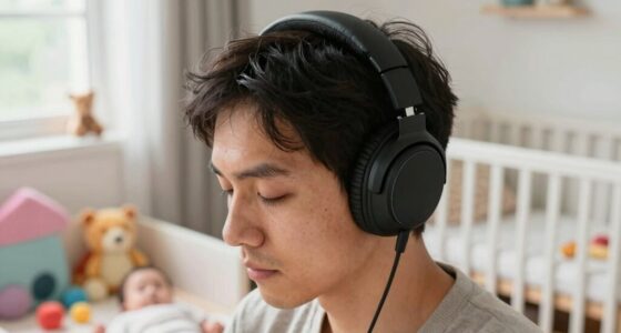 using headphones safely around infants