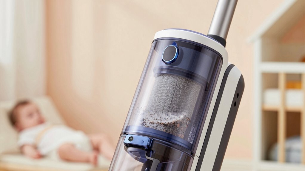 vacuum filtration safeguards baby