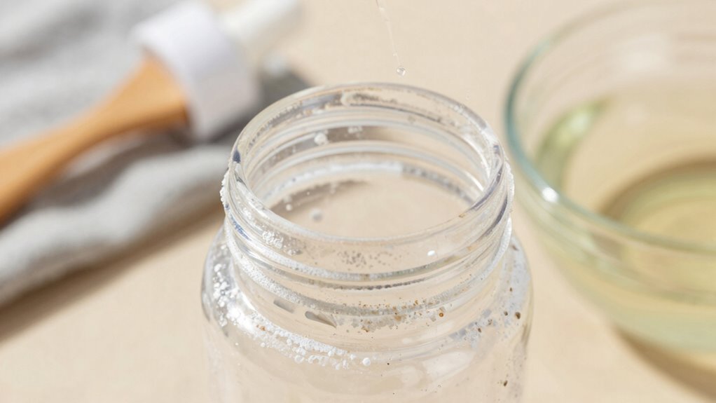 vinegar soak and sterilize