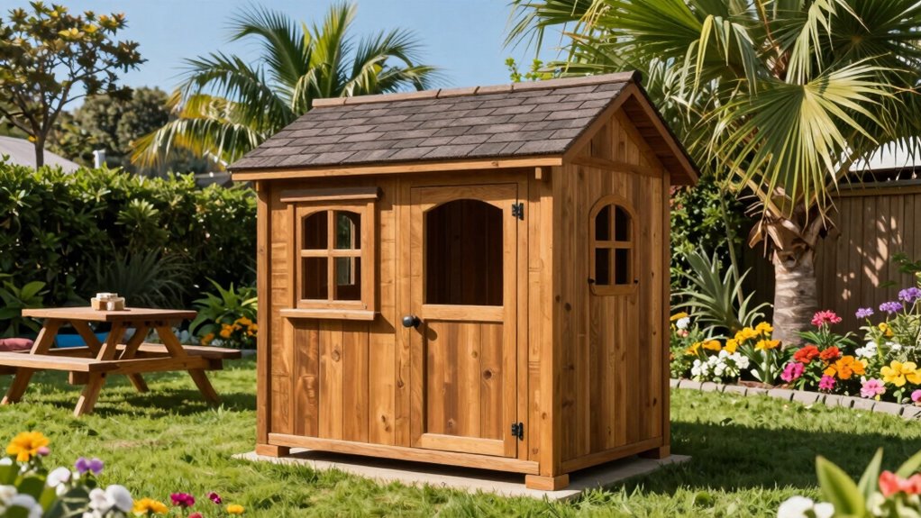 weatherproof child safe construction