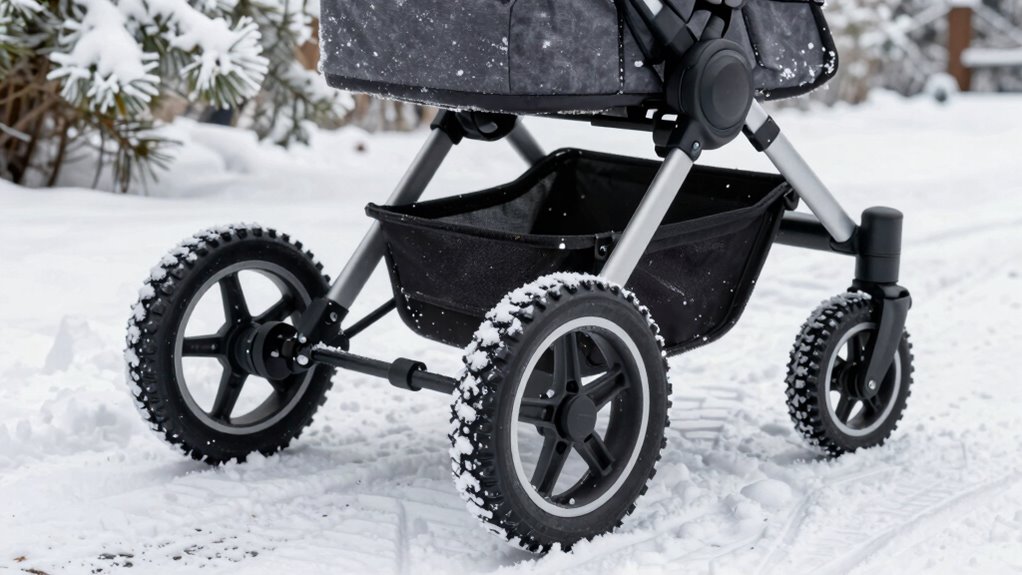 winter stroller traction accessories