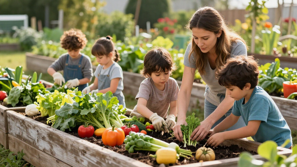 How Kids Help Grow 30,000 Pounds Of Produce In A Food Desert