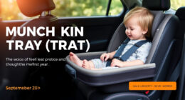 Munchkin Carseat Tray: Smart September Baby Sale Buy for Travel