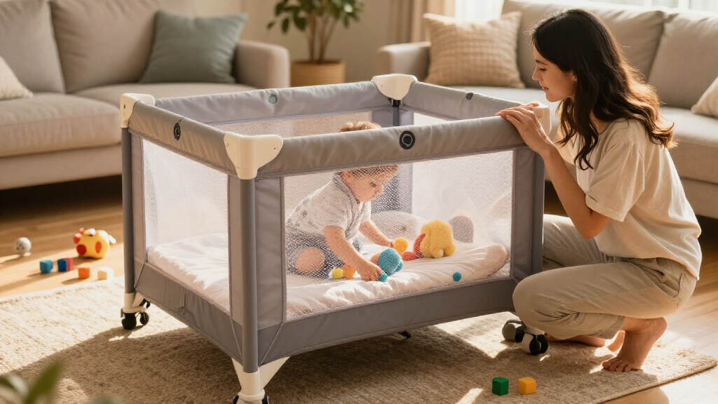 This Spacious Travel Cot Worked For Naps, Overnight Stays And Toddler Play — But Check The Size First